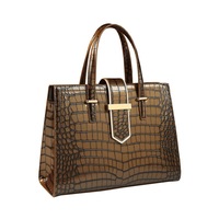 2025 nouvelle mode femmes bandoulière sac fourre-tout grande capacité motif Crocodile fermeture à glissière rétro maman sac d'affaires