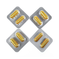 Complément Herbal du Fabricant : Capsules d'Or pour la Santé Masculine Adulte, Fibres Alimentaires, Soutien Immunitaire, Marque Privée, Qualité Alimentaire
