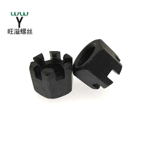 Fábrica al por mayor tuerca de Castillo hexagonal <span class=keywords><strong>Din</strong></span> <span class=keywords><strong>935</strong></span> tuerca de Castillo de acero al carbono - Product Image 1