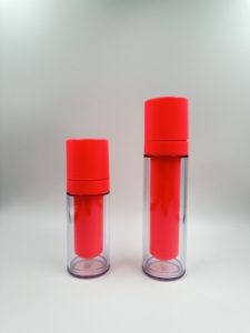 Giá tốt nhất 15ml 20ml 30ml du lịch Kích thước mỹ phẩm không có không khí nhựa Lotion bơm kem chai Kem mắt container - Product Image 2