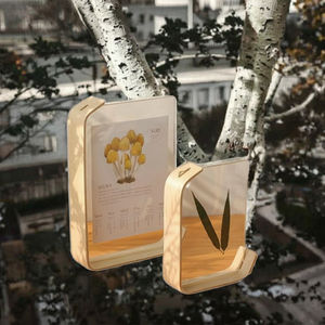 Cadre photo en bois avec impression UV, cadre pour herbarium, calendrier, cadre DIY, cadre photo de famille, cadre photo de mariage, cadeau photo - Product Image 3