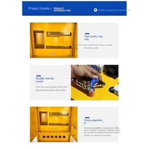 Boîtier de distribution portable d'alimentation électrique temporaire étanche pour l'extérieur - Product Image 2