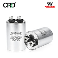 Condensateur de démarrage pour climatiseur Wuxi Motor Cap 40uF 370V AC, CBB65 haute performance, antidéflagrant, conforme ROHS