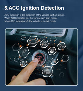 Fournisseur d'usine d'origine Traceur GPS 2G avec relais, coupure moteur à distance, historique des itinéraires, alarme de choc, dispositif de suivi GPS - Product Image 6