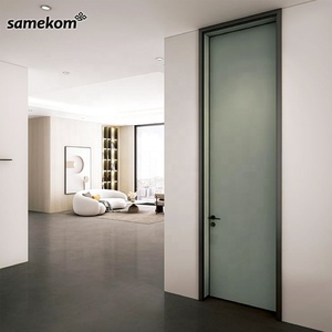 Nhôm đúc cửa nội thất phòng tắm KHUNG NHÔM Phong Cách Châu Âu cửa nội thất formica <span class=keywords><strong>MDF</strong></span> chúng tôi cửa nội thất - Product Image 6