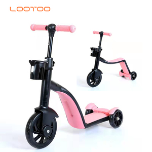 Monopattino a Tre Ruote Pieghevole per Bambini, Mini Scooter Leggero per Esterni con Pedale Piccolo per Ragazzi e Ragazze - Product Image 4