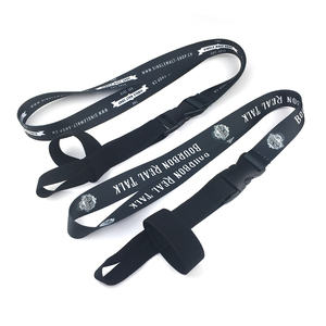 カスタムロゴ弾性ストラップウイスキーガラスウィンカップホルダーストラップ、プラスチックバックル付き - Product Image 2