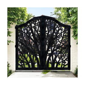ड्राइववे के लिए कस्टम खूबसूरती से धातु कास्ट आयरन ट्री गेट डिजाइन - Product Image 6