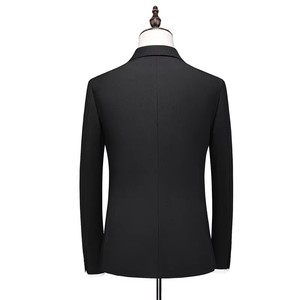 <span class=keywords><strong>Traje</strong></span> de Hombre para Negocios, Corte Entallado, Transpirable, para Boda, de 3 Piezas, Cierre de un Botón, 2026 - Product Image 2