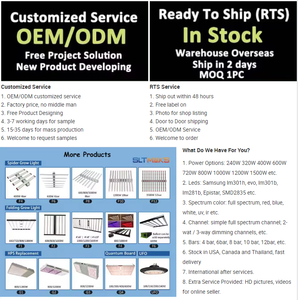 Sltmaks 1000W dẫn phát triển đèn 4x6 4x8 1300W 1200W 1000W chuyên nghiệp trong nhà làm Vườn thực vật phát triển đèn quang phổ đầy đủ dẫn - Product Image 6