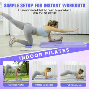CZFIT Máquina de Pilates Reformer Plegable de Alta Gama, Portátil, Material PP Duradero, Logotipo Personalizado, Uso Doméstico, para Ejercicios de Fortalecimiento Corporal - Product Image 5