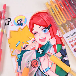 Penne Gel Retrattili Multicolore in Plastica, Grande Capacità, Carine per Disegno e Journaling - Product Image 4