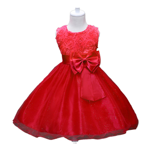 Trẻ Em Cô Gái Bên Mặc Thanh Lịch Trẻ Em Ăn Mặc Công Chúa Trang Phục Chính Thức Prom Sinh Nhật Đảng Hoa Dresses Sang trọng Mùa Hè Cô Gái Dresses - Product Image 1