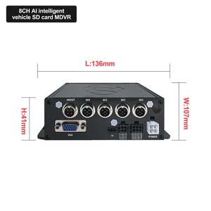 เครื่องบันทึกการขับขี่ 8CH MDVR 1080P พร้อมระบบแจ้งเตือนความปลอดภัย BSD สำหรับการติดตามยานพาหนะรถบรรทุกและรถบัส - Product Image 5