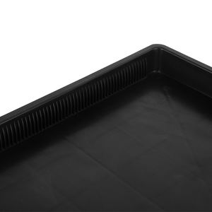 3f-9805115 Nhựa thành phần điện tử Stackable dẫn điện PCB ESD khay đen chống tĩnh điện ESD nhựa đóng gói khay - Product Image 4