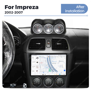 DUDUAUTO para <span class=keywords><strong>Subaru</strong></span> <span class=keywords><strong>Impreza</strong></span> 2002-2007, Sistema Multimedia Android Modificado para Auto, Navegación Bluetooth, Carplay, Pantalla de Visión Trasera - Product Image 4