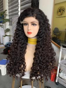 Blanchiment noeuds dentelle Remy Extensions de cheveux alignés Machine trame unique trame Vietnam cheveux VNHL marque 100g - Product Image 3