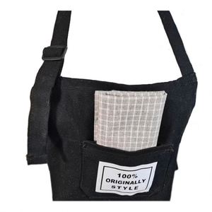 Delantal de Barbero de Algodón con 2 Bolsillos, Lona sin Mangas, Lavable, Diseño Personalizado Disponible, Regalos Corporativos - Product Image 4