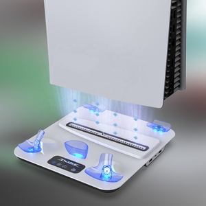 Soporte Vertical Multifuncional TP5-3550 para PS5 Slim, Base de Refrigeración para <span class=keywords><strong>PS</strong></span> VR2, Base de Carga para Controladores, Soporte para Auriculares - Product Image 4