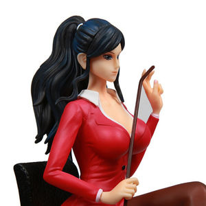 Jouets en résine PVC personnalisés OEM, haute qualité, figurines d'action et de jouets, uniforme <span class=keywords><strong>sexy</strong></span> de fille, soie noire, figurines d'anime, Nico <span class=keywords><strong>Robin</strong></span>, <span class=keywords><strong>One</strong></span> <span class=keywords><strong>Piece</strong></span> - Product Image 5
