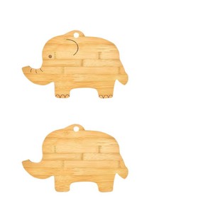 Planche à découper en bambou en forme d'éléphant pour enfants, créative et portable, pour <span class=keywords><strong>la</strong></span> <span class=keywords><strong>cuisine</strong></span> et les fruits - Product Image 5