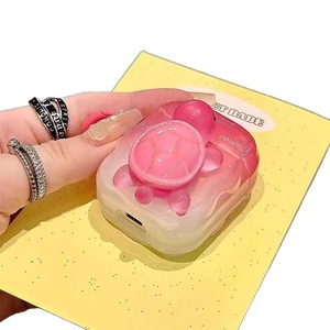 Nueva Funda Protectora 3D con Forma de Tortuga de Cristal para Auriculares Pro2/<span class=keywords><strong>123</strong></span>, Anti-caídas - Product Image 6