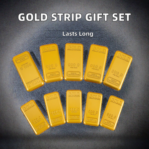 Decoración de Tiras Metálicas Doradas de 5 cm, Marca Starkey, 5 Piezas, Estilo Retro, Inscripción Original, Duraderas, Hechas a Mano, Novedad en Tendencia - Product Image 4