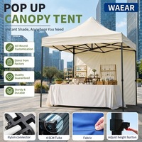 Tente de réception extérieure robuste et imperméable 10x10 10x20 pour événements et expositions, avec impression personnalisée, vente en gros, fabricant d'auvents