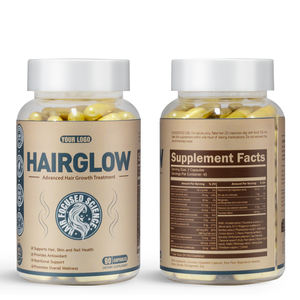 Hoge Potentie 90 Count Biotine Hair Glow <span class=keywords><strong>Capsules</strong></span> Volwassen Dagelijks Welzijn En Supplement Niet Voor Zwangere Vrouwen - Product Image 3