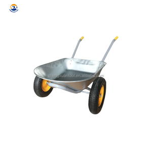 दो पहियों लोहे की सामग्री ट्रे, बगीचे व्हीलबैरो wb6407 - Product Image 4