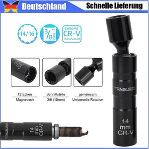 2x מגנטי קיר דק sockplug sive הסרת שקע כלי להסרת שקע 12pt 14 מ "מ + 16 מ" מ מגנט 16 מ "מ להוציא פקקי ניצוץ - Product Image 6