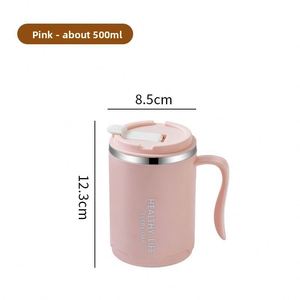 Taza de Acero Inoxidable 304 para Café, Leche y Bebidas, con Escala Visible, Taza de Té Aislada Creativa, Estilo Japonés - Product Image 5