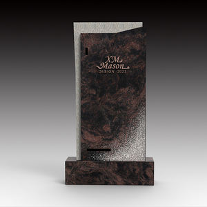 Pierres tombales et mausolée en cristal de luxe bleu Bahama en granit de Guangzhou pour animaux de compagnie - Product Image 5