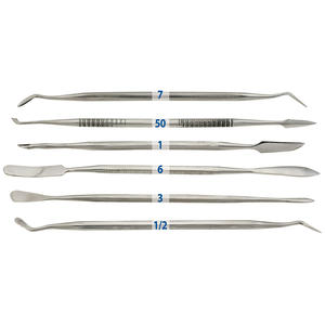 Juego de tallado en cera para hacer modelos de cera Juego de 6 Modelado de acero inoxidable Esculpir y dar forma Calidad sostenible - Product Image 5