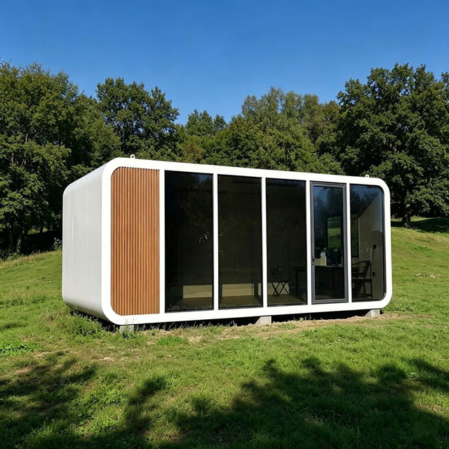 Modern Luxury Apple Pods House Flat Pack Assembled Prefabricated Modular Living Pod with CE