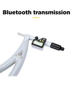 Asimeto Series 0- 6inch 00020inch High-Precision Adjustable Jaw Type IP65 Waterproof Digital Outside <b>Micrometer</b> - Product Image 5