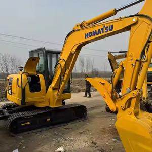 Bonne remise Mini pelle sur chenilles Komatsu PC56 d'occasion Tracteur 5 tonnes en bon état Mini pelles d'occasion à vendre - Product Image 6