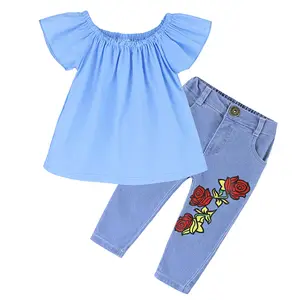 Chinese Imports Wholesale Children Clothing Factory Kids Boutique Clothes Girls Set In China