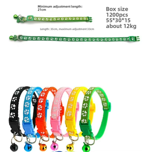 <span class=keywords><strong>Collar</strong></span> de Lujo para Gatos con Cintas Decorativas Impermeables Anti-Colgamiento y Estampado de Seguridad - Product Image 4