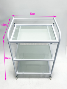 Chariot de Salon de Beauté Grande Taille en Verre de Haute Qualité pour Équipement et Outils de Beauté - Vente Chaude - Product Image 6