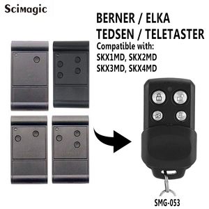 Mando a distancia BERNER/<span class=keywords><strong>ELKA</strong></span>/TEDSEN/TELETASTER compatible con SKX1MD SKX2MD SKX3MD SKX4MD 433,92 MHz código fijo - Product Image 3