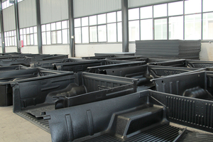 แผ่นรองพื้นกระบะสำหรับนิสสัน นาวาร่า NP300 ฟรอนเทียร์ <span class=keywords><strong>2021</strong></span>+ แม็กซ์ ไลเนอร์ เรนเจอร์ HDPE ป้องกันพื้นกระบะรถบรรทุก - Product Image 4