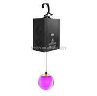 Goutte d'eau Dmx cristal effet lumière avec Machine de levage Disco scène led éclairage de treuil coloré