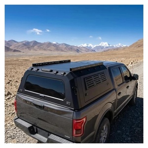 Capot rigide 4x4 en alliage d'aluminium pour pick-up, compatible avec Dodge Ram, Ford F150, <span class=keywords><strong>Toyota</strong></span> <span class=keywords><strong>Hilux</strong></span> (6,1 à 6,5 pieds) - Product Image 5