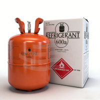 Gaz réfrigérant propane R290 stable à haute efficacité, pureté 99,9 %, pour réfrigérateurs et congélateurs industriels/commerciaux et systèmes d'air conditionné