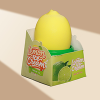 Prix de gros : Crème glacée en forme de fruit, directement de l'usine, crème glacée au citron, crème glacée aux fruits croustillante au chocolat