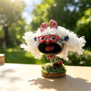Kit de Materiales DIY Hechos a Mano con Cáscaras de Frutas para Campanas de Viento, Muñecos, Colgantes para Bolsos, Regalos de Cumpleaños y Adornos para Coche - Diseño de Dibujos Animados - Product Image 4