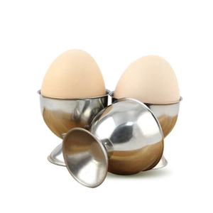 Portauovo a forma di bicchiere di vino creativo portauovo rotondo in acciaio inox portauova strumenti gadget da cucina - Product Image 4