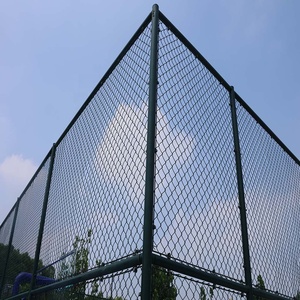 Thép PVC tráng Chuỗi liên kết hàng rào dễ dàng lắp ráp thân thiện với môi trellis đường lái xe hàng rào gặm nhấm bằng chứng 5mm Lưới 2m - Product Image 4