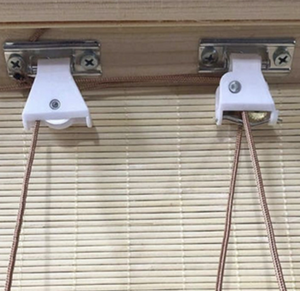 Toptan güneşlikler tonları kepenkler roman kör kordon kasnak bileşenleri için bambu güneşlikler perde - Product Image 5